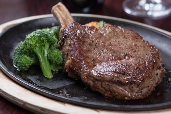 Product: Cowboy Ribeye Steak - The Galaxy Restaurant in Wadsworth, OH American Restaurants