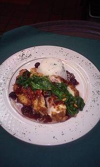 Product: Blackberry Chicken - The Gingerbread House Restaurant in Oquossoc, ME American Restaurants