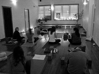 Product: Candlelight Yoga (w/live music) - The Giving Tree Yoga Studio in Astoria, NY Yoga Instruction