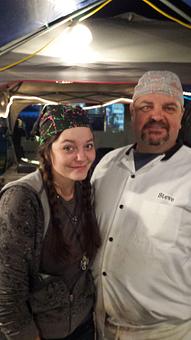 Product: Steve and Our Daughter Taylor catering out at the Big Nasty - The Hideaway Grill in Payette, ID American Restaurants