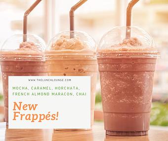 Product: Now offering Frappés! - The Lunch Lounge in Airport North - Phoenix, AZ Bagels