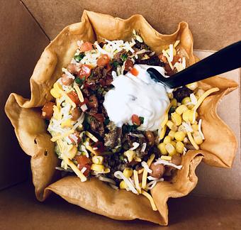 Product: Weekly Special - Taco Salad - The Lunch Lounge in Airport North - Phoenix, AZ Bagels