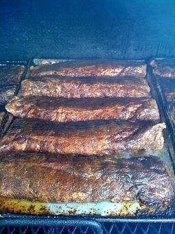 Product: smoked babyback ribs - The Market in Historic Norcross - Norcross, GA American Restaurants