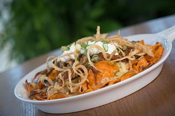 Product: Sweet Potato Nachos - The Office Tavern Grill in Morristown on The Green - Morristown, NJ American Restaurants
