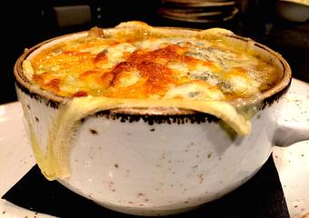Product: Five Onion Soup - The Office Tavern Grill in Morristown on The Green - Morristown, NJ American Restaurants