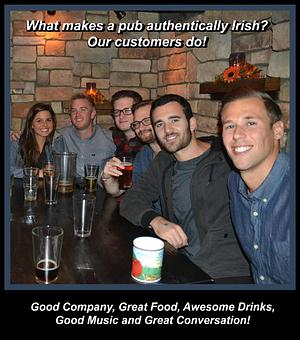 Product - The Original Patsy's Irish Pub, Laguna Niguel in Laguna Niguel, CA Bars & Grills