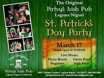 Product - The Original Patsy's Irish Pub, Laguna Niguel in Laguna Niguel, CA Bars & Grills
