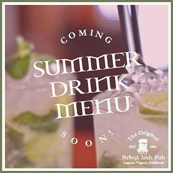 Product - The Original Patsy's Irish Pub, Laguna Niguel in Laguna Niguel, CA Bars & Grills