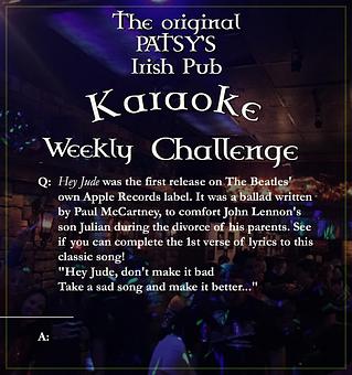 Product - The Original Patsy's Irish Pub, Laguna Niguel in Laguna Niguel, CA Bars & Grills