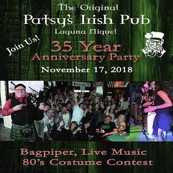 Product - The Original Patsy's Irish Pub, Laguna Niguel in Laguna Niguel, CA Bars & Grills