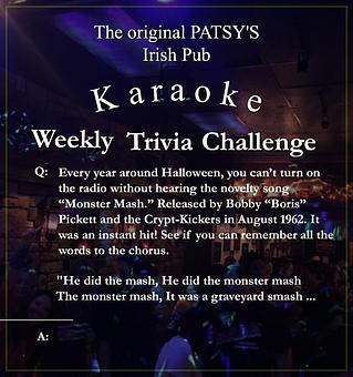 Product - The Original Patsy's Irish Pub, Laguna Niguel in Laguna Niguel, CA Bars & Grills