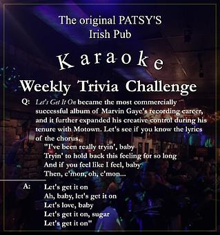 Product - The Original Patsy's Irish Pub, Laguna Niguel in Laguna Niguel, CA Bars & Grills