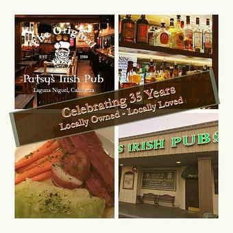 Product - The Original Patsy's Irish Pub, Laguna Niguel in Laguna Niguel, CA Bars & Grills