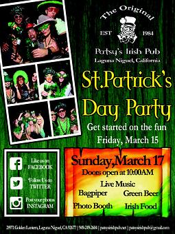 Product - The Original Patsy's Irish Pub, Laguna Niguel in Laguna Niguel, CA Bars & Grills