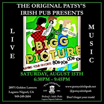 Product - The Original Patsy's Irish Pub, Laguna Niguel in Laguna Niguel, CA Bars & Grills