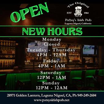 Product - The Original Patsy's Irish Pub, Laguna Niguel in Laguna Niguel, CA Bars & Grills