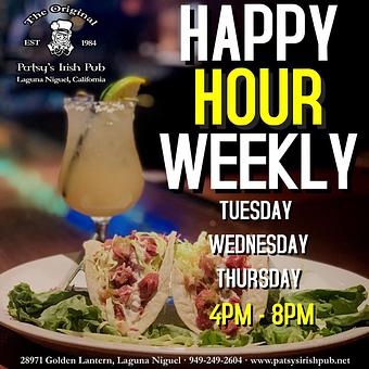 Product - The Original Patsy's Irish Pub, Laguna Niguel in Laguna Niguel, CA Bars & Grills