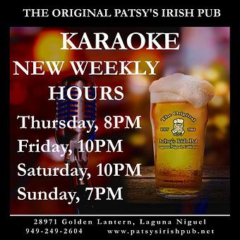 Product - The Original Patsy's Irish Pub, Laguna Niguel in Laguna Niguel, CA Bars & Grills