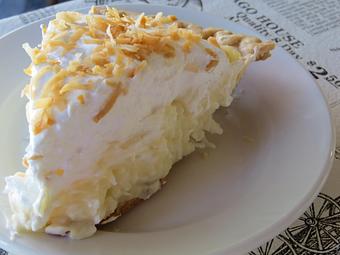 Product: Coconut Cream Pie - The Pantry Restaurant in McKinney, TX American Restaurants Product: Coconut Cream Pie - The Pantry Restaurant in McKinney, TX American Restaurants