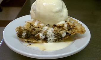 Product: Chocolate Chip Pie A La Mode - The Pantry Restaurant in McKinney, TX American Restaurants Product: Chocolate Chip Pie A La Mode - The Pantry Restaurant in McKinney, TX American Restaurants