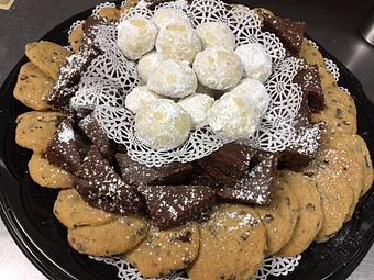Product: Sweet Tray with Brownie,Chocolate Chip Cookies and pecan balls - The Pantry Restaurant in McKinney, TX American Restaurants Product: Sweet Tray with Brownie,Chocolate Chip Cookies and pecan balls - The Pantry Restaurant in McKinney, TX American Restaurants