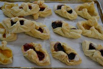 Product: Assorted Fruit Filled Turnovers - The Pie Factory Bakery & Pizzeria in Sandusky, OH Pizza Restaurant