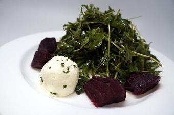 Product: Beet & Goat Cheese Salad - The Pointe Restaurant in Provincetown - Provincetown, MA American Restaurants