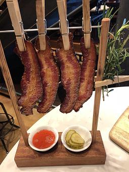 Product: Four Pieces Of Artesian Glazed Bacon - The Pointe Restaurant in Provincetown - Provincetown, MA American Restaurants
