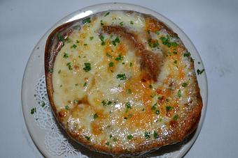 Product: Famous French Onion Soup - The Sarah Street Grill in Stroudsburg, PA Hamburger Restaurants