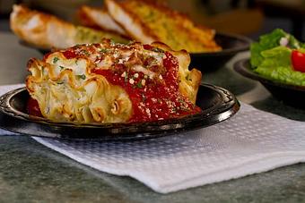 Product: Luncheon size Lasagna - The Spaghetti Junction in New Albany, IN Italian Restaurants