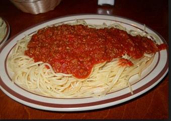 Product: SPAGHETTI WITH MARINARA SAUCE - The Spaghetti Junction in New Albany, IN Italian Restaurants