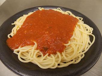 Product: Spaghetti with Marinara or meat sauce! - The Spaghetti Junction in New Albany, IN Italian Restaurants