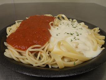 Product: Daily Double Fettuccine Alfredo - The Spaghetti Junction in New Albany, IN Italian Restaurants