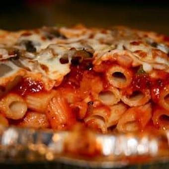 Product: Baked Rigatoni - The Spaghetti Junction in New Albany, IN Italian Restaurants