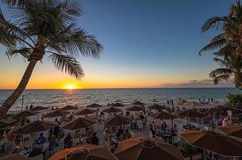 Product: Sunset at The Turtle Club - The Turtle Club in Naples, FL American Restaurants