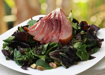 Product: Pear Salad - The Veranda Steak and Seafood in Kingwood, TX American Restaurants Product: Pear Salad - The Veranda Steak and Seafood in Kingwood, TX American Restaurants