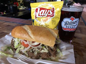 Product: Roast Beef Po-Boy - The Villager Tavern in Nashville, TN Bars & Grills