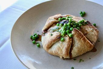 Product: Seasonally inspired menu with daily specials. Pictured: Chicken Pot Pie, available seasonally at lunch. - The Waterboy in Sacramento, CA American Restaurants