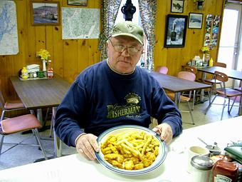 Product: Fish Fryday - The Whistle Stop Restaurant in Gilbertville, MA Restaurants/Food & Dining