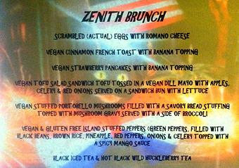 Product - The Zenith in Southside - Pittsburgh, PA Vegetarian Restaurants