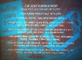 Product - The Zenith in Southside - Pittsburgh, PA Vegetarian Restaurants