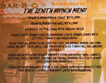 Product - The Zenith in Southside - Pittsburgh, PA Vegetarian Restaurants