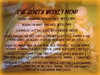 Product - The Zenith in Southside - Pittsburgh, PA Vegetarian Restaurants