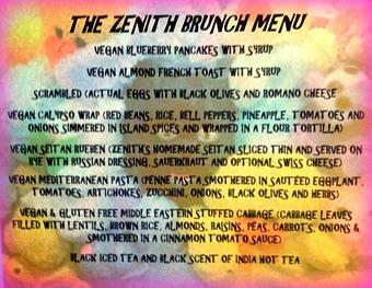 Product - The Zenith in Southside - Pittsburgh, PA Vegetarian Restaurants