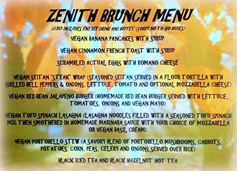 Product - The Zenith in Southside - Pittsburgh, PA Vegetarian Restaurants