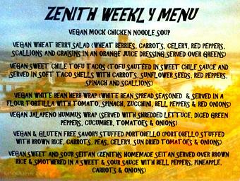 Product - The Zenith in Southside - Pittsburgh, PA Vegetarian Restaurants