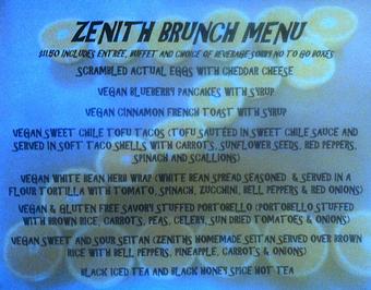 Product - The Zenith in Southside - Pittsburgh, PA Vegetarian Restaurants