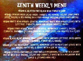 Product - The Zenith in Southside - Pittsburgh, PA Vegetarian Restaurants