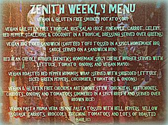 Product - The Zenith in Southside - Pittsburgh, PA Vegetarian Restaurants