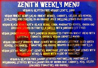 Product - The Zenith in Southside - Pittsburgh, PA Vegetarian Restaurants